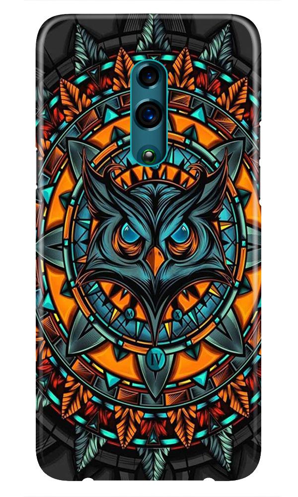 Owl Mobile Back Case for Realme X  (Design - 360)