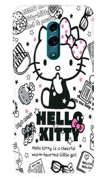 Hello Kitty Mobile Back Case for Realme X  (Design - 361)