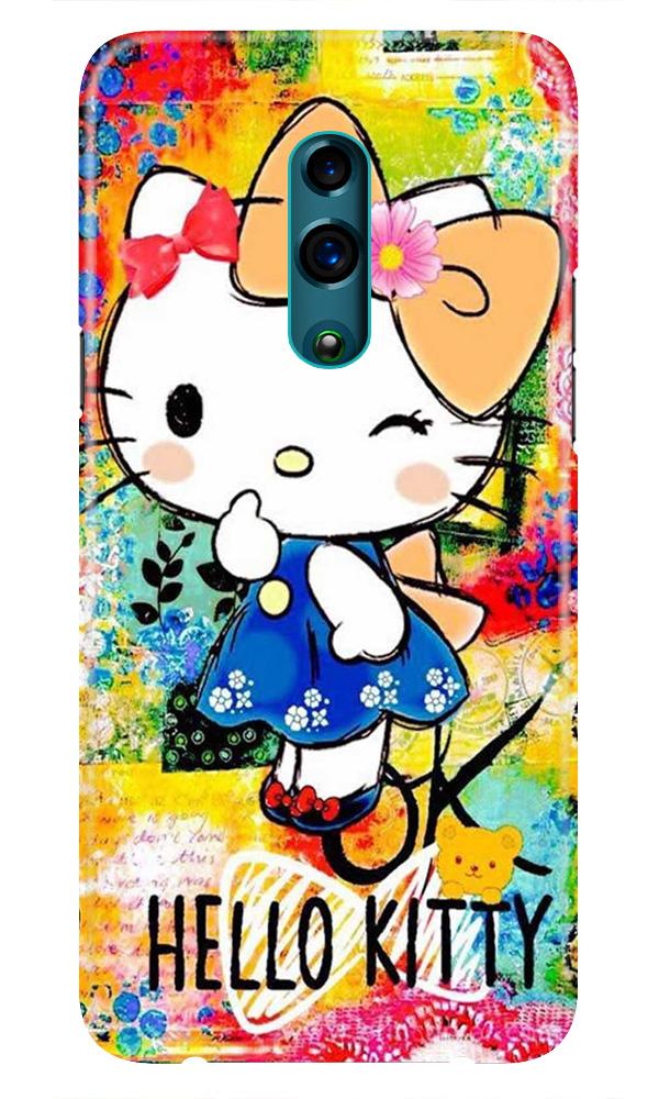 Hello Kitty Mobile Back Case for Realme X  (Design - 362)