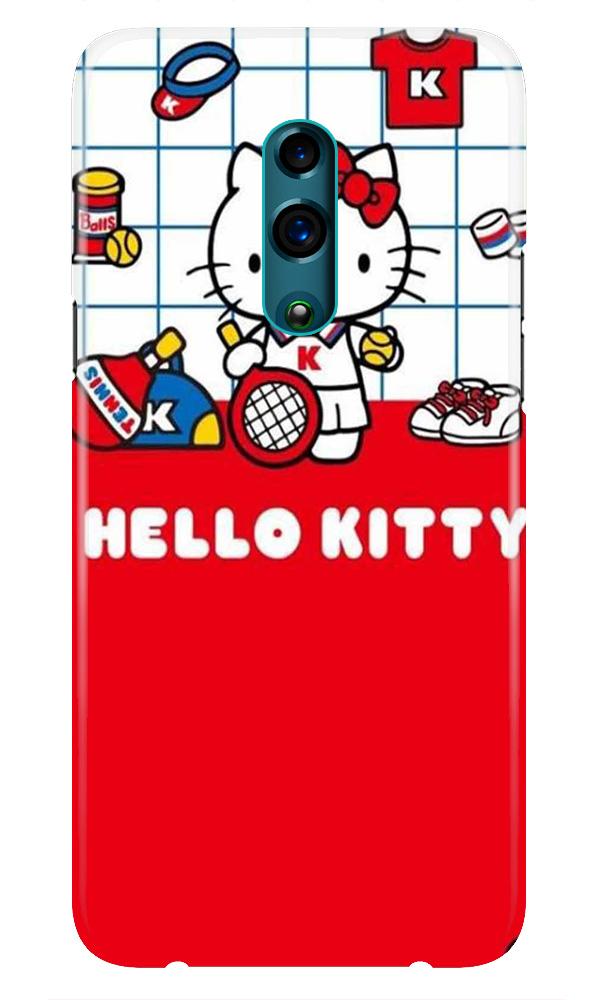 Hello Kitty Mobile Back Case for Oppo K3  (Design - 363)
