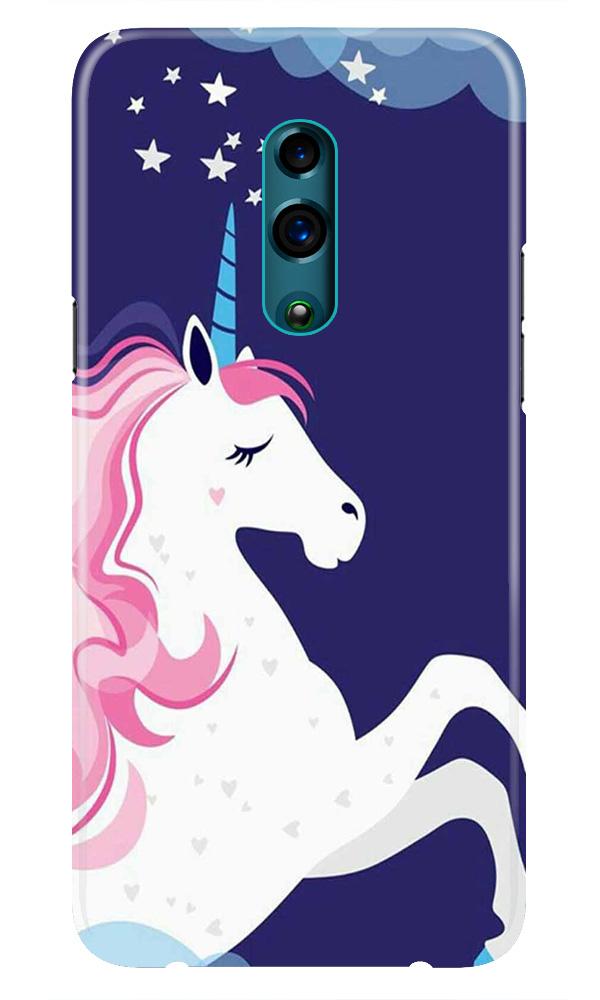 Unicorn Mobile Back Case for Oppo K3  (Design - 365)