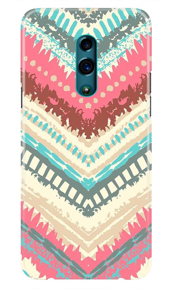 Pattern Mobile Back Case for Oppo Reno  (Design - 368)