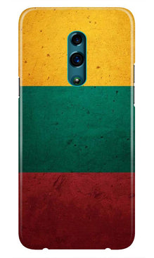 Color Pattern Mobile Back Case for Oppo Reno  (Design - 374)