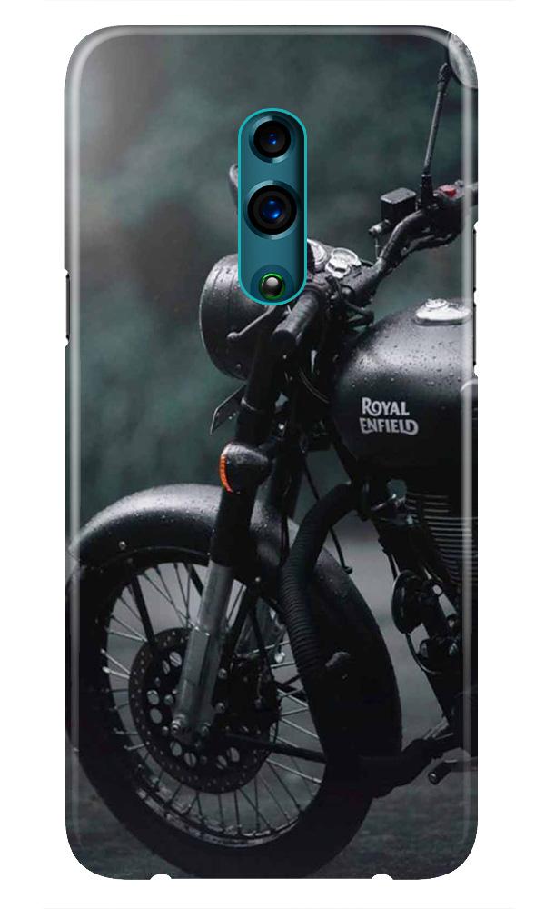Royal Enfield Mobile Back Case for Realme X  (Design - 380)