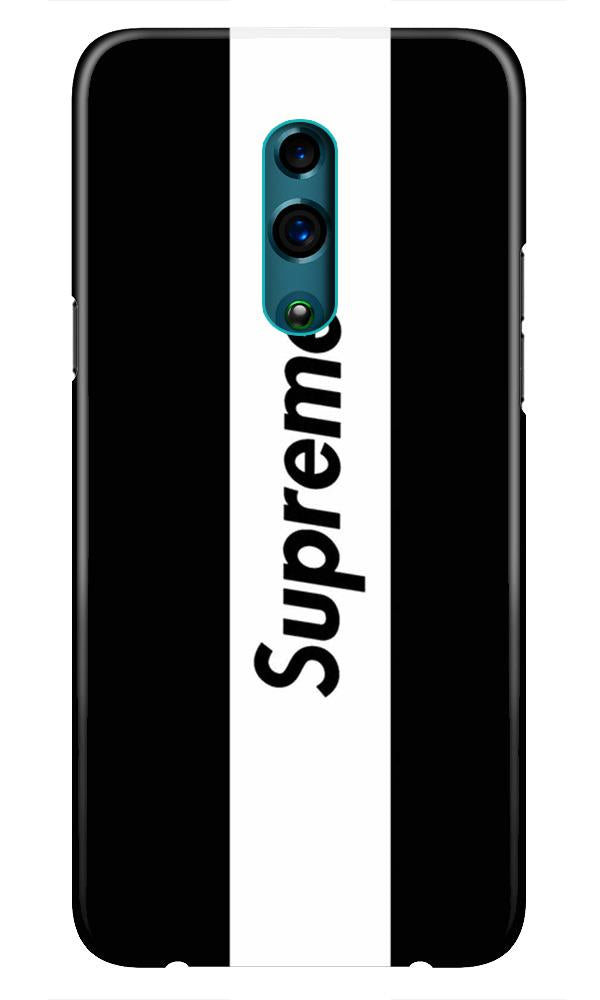 Supreme Mobile Back Case for Realme X  (Design - 388)