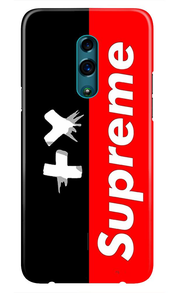 Supreme Mobile Back Case for Oppo Reno  (Design - 389)