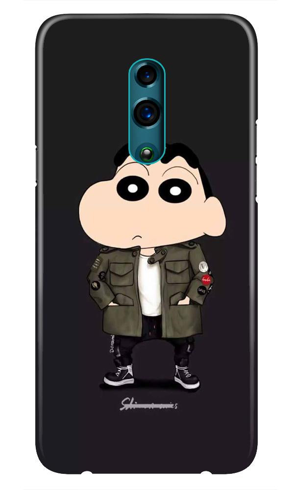 Shin Chan Mobile Back Case for Realme X  (Design - 391)