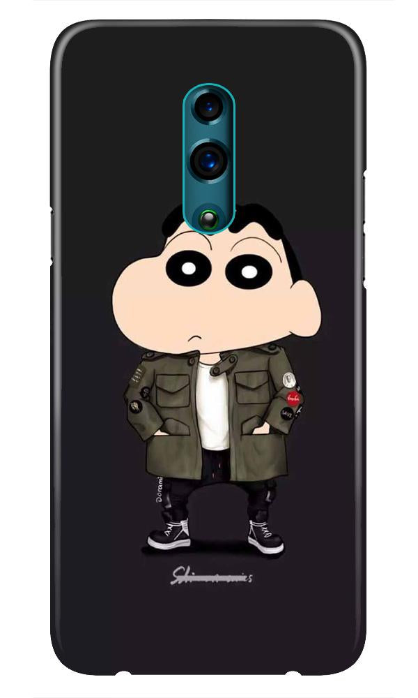 Shin Chan Mobile Back Case for Oppo K3  (Design - 391)