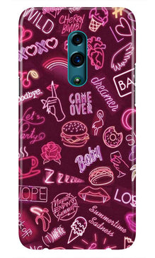 Party Theme Mobile Back Case for Realme X  (Design - 392)
