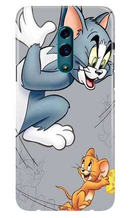 Tom n Jerry Mobile Back Case for Oppo Reno  (Design - 399)