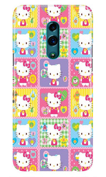 Kitty Mobile Back Case for Oppo Reno  (Design - 400)