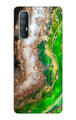 Marble Texture Mobile Back Case for Oppo Reno3 Pro  (Design - 307)