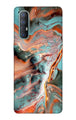 Marble Texture Mobile Back Case for Oppo Reno3 Pro  (Design - 309)