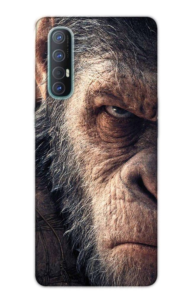 Angry Ape Mobile Back Case for Oppo Reno3 Pro(Design - 316)