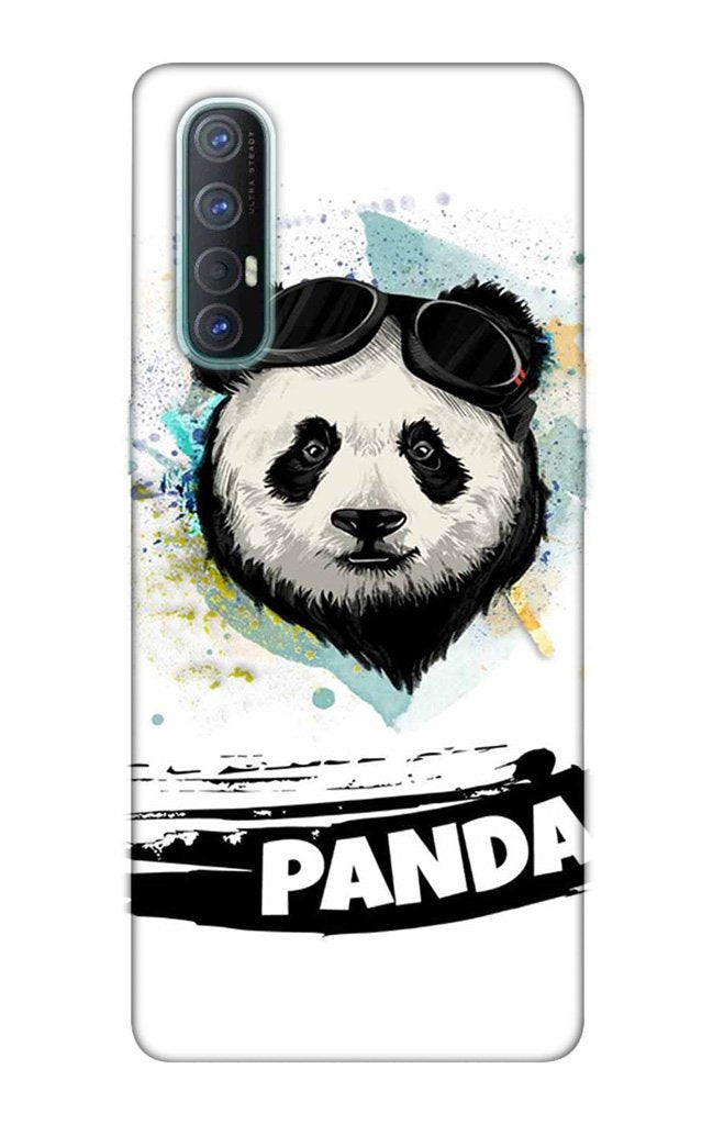 Panda Mobile Back Case for Oppo Reno3 Pro(Design - 319)