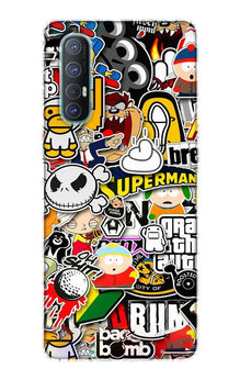 Designer Mobile Back Case for Oppo Reno3 Pro  (Design - 320)