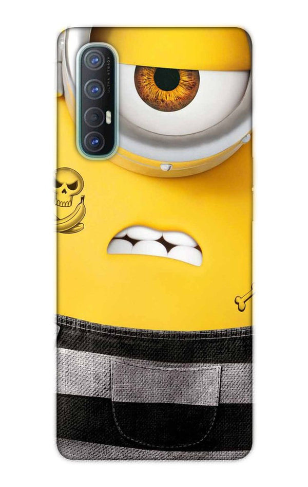 Minion Mobile Back Case for Oppo Reno3 Pro  (Design - 324)