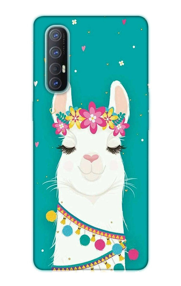 Camel Mobile Back Case for Oppo Reno3 Pro  (Design - 331)