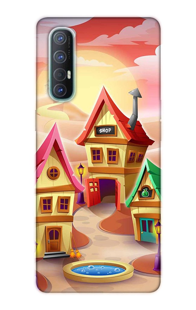 Sweet Home Mobile Back Case for Oppo Reno3 Pro(Design - 338)