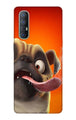 Dog Mobile Back Case for Oppo Reno3 Pro  (Design - 343)