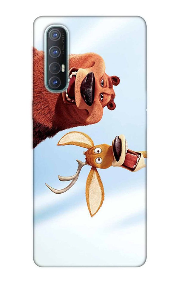 Polar Beer Mobile Back Case for Oppo Reno3 Pro  (Design - 344)