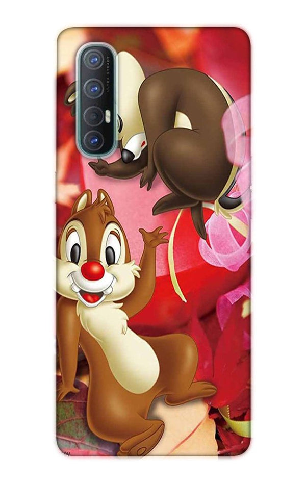 Chip n Dale Mobile Back Case for Oppo Reno3 Pro  (Design - 349)