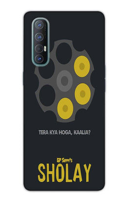 Sholay Mobile Back Case for Oppo Reno3 Pro(Design - 356)