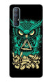 Owl Mobile Back Case for Oppo Reno3 Pro  (Design - 358)