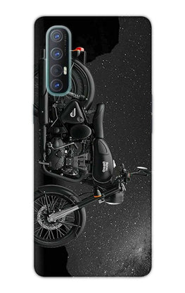 Royal Enfield Mobile Back Case for Oppo Reno3 Pro  (Design - 381)