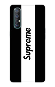 Supreme Mobile Back Case for Oppo Reno3 Pro  (Design - 388)
