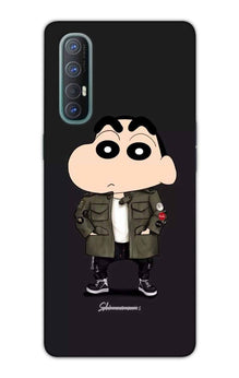 Shin Chan Mobile Back Case for Oppo Reno3 Pro  (Design - 391)