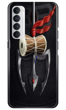 Lord Shiva Mahakal Mobile Back Case for Oppo Reno4 Pro (Design - 1)