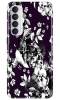 white flowers Case for Oppo Reno4 Pro