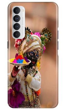 Lord Krishna2 Mobile Back Case for Oppo Reno4 Pro (Design - 17)