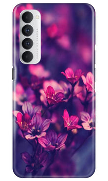 flowers Mobile Back Case for Oppo Reno4 Pro (Design - 25)