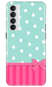 Gift Wrap Mobile Back Case for Oppo Reno4 Pro (Design - 30)