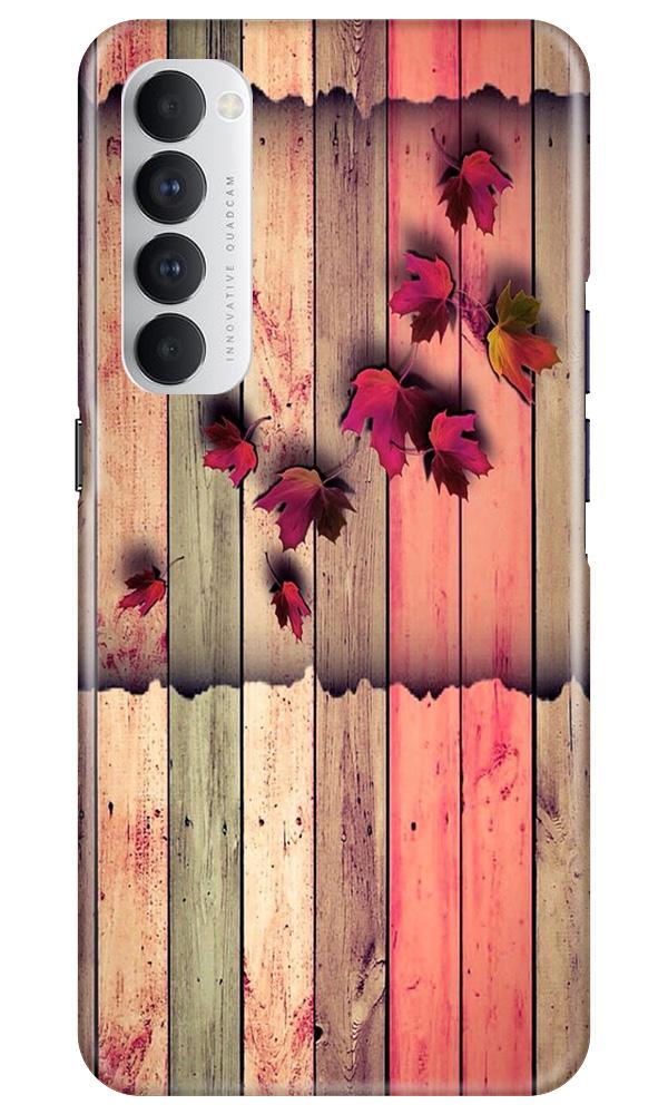 Wooden look2 Case for Oppo Reno4 Pro