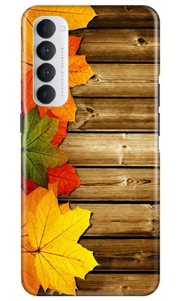 Wooden look3 Case for Oppo Reno4 Pro