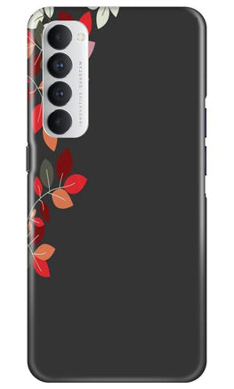 Grey Background Case for Oppo Reno4 Pro
