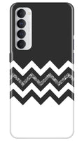 Black white Pattern2Case for Oppo Reno4 Pro