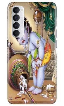 Bal Gopal2 Mobile Back Case for Oppo Reno4 Pro (Design - 85)