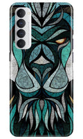 Lion Case for Oppo Reno4 Pro