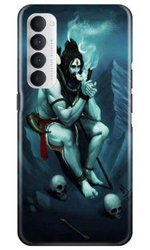 Lord Shiva Mahakal2 Mobile Back Case for Oppo Reno4 Pro (Design - 98)