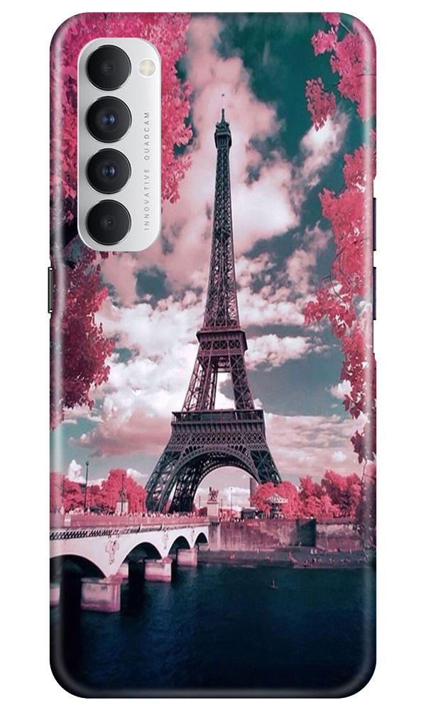 Eiffel Tower Case for Oppo Reno4 Pro  (Design - 101)