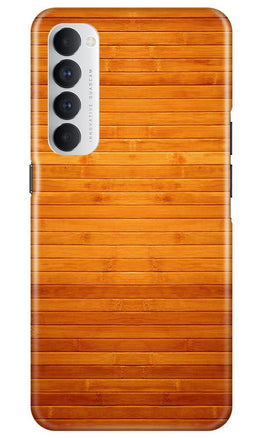 Wooden Look Case for Oppo Reno4 Pro(Design - 111)
