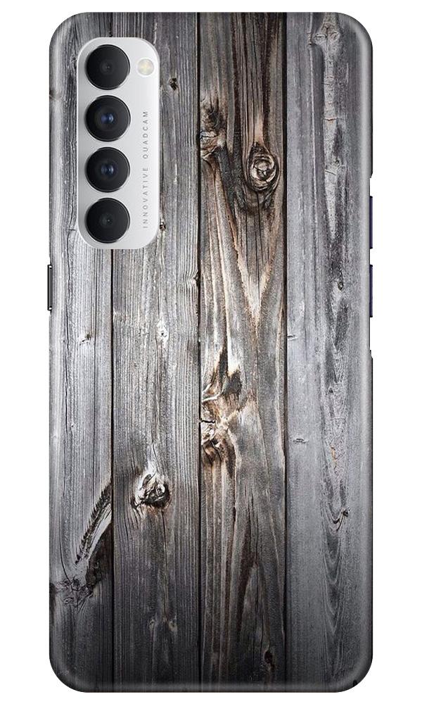 Wooden Look Case for Oppo Reno4 Pro(Design - 114)