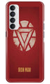 Iron Man Superhero Case for Oppo Reno4 Pro  (Design - 115)