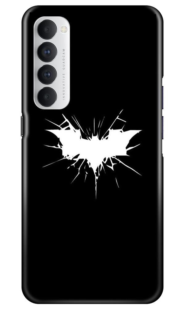 Batman Superhero Case for Oppo Reno4 Pro(Design - 119)