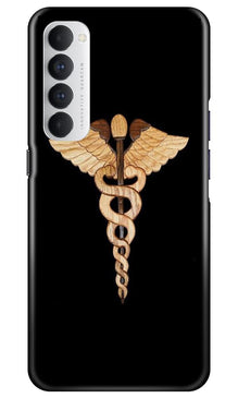 Doctor Logo Mobile Back Case for Oppo Reno4 Pro  (Design - 134)