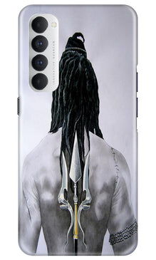 Lord Shiva Mobile Back Case for Oppo Reno4 Pro  (Design - 135)